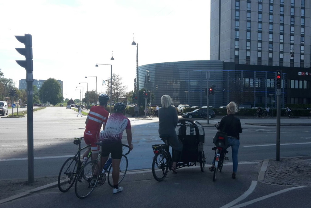 Alle möglichen Fahrradgattungen sind in Kopenhagen anzutreffen, auch Lastenräder werden deutlich mehr als anderswo eingesetzt.